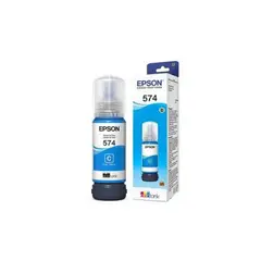 EPSON - Botella de tinta Cyan T574