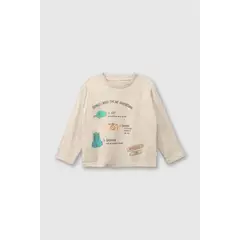 COLLOKY - Polo  Niño Poje4766I24 Beige