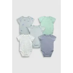 COLLOKY - Pack Bodys  Bebé Niño Stpu0540V25 Celeste