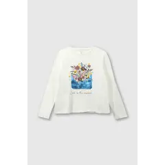 COLLOKY - Polo  Niña P1Je0410I24 Blanco