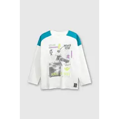 COLLOKY - Polo  Niño Poje5710I24 Blanco