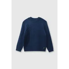 COLLOKY - Sweater  Niño Swla1150I24 Azul