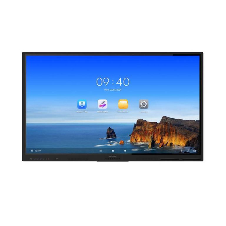 Monitor Interactivo De 65" Con Pantalla Lcd Retroiluminada Y Calidad Visual Exce