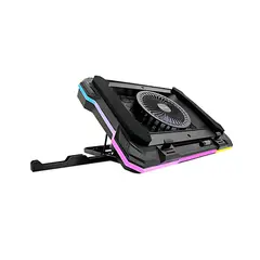 TEROS - Cooler Para Notebook Te-7135N - Soporte Optimizado Para Tablets Y Notebooks De 9" A