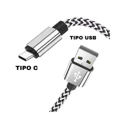 GENERICO - CABLE DE CARGA USB A C TRENZADO