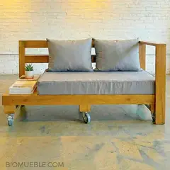 GENERICO - Sofá Industrial CIMIENTO Madera de Palets