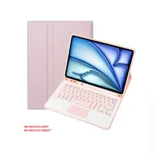 CASE - CON TECLADO Para iPad 11 (A16) 2025 11va Gen COLOR ROSADO