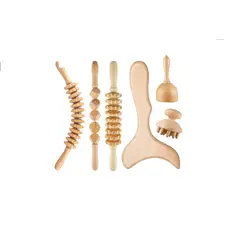 GENERICO - Herramientas de masaje de terapia de madera