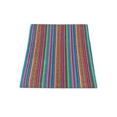 ACHALLAY ARTESANIA DE BARRO - Camino de Mesa Andino 170 cm Celeste