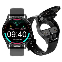 LIGE - Smartwatch X7 Reloj inteligente + Audífonos TWS 2 en 1 Reloj - Negro