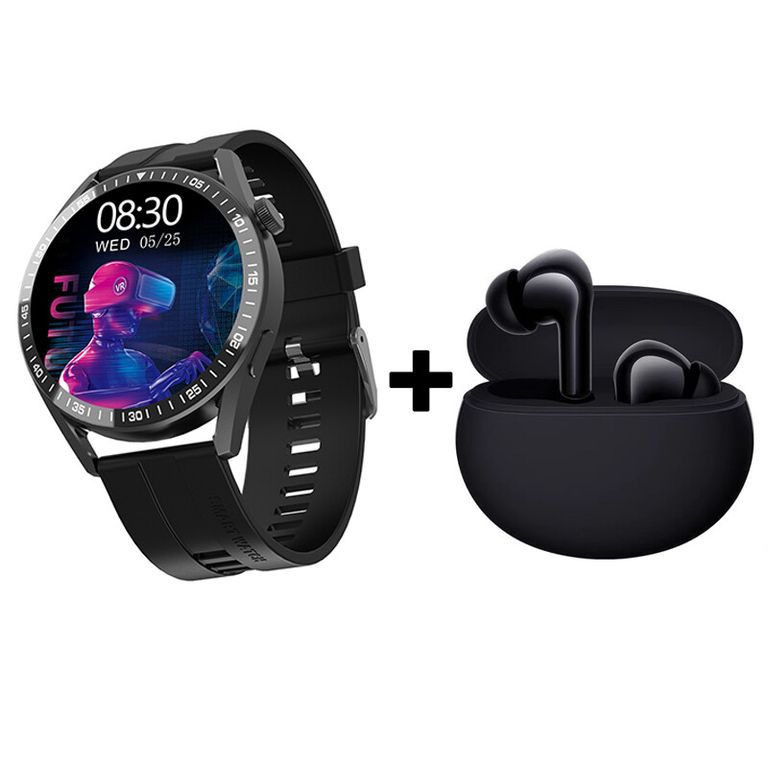 Audífonos Bluetooth Redmi Buds 4 Active y Reloj Inteligente WH8