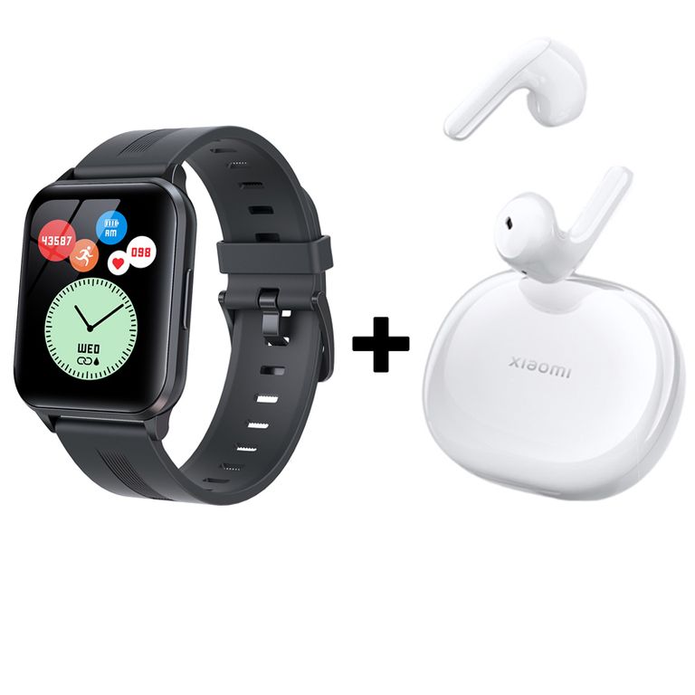 Audífonos Bluetooth Air 3 SE y Reloj Inteligente Y79
