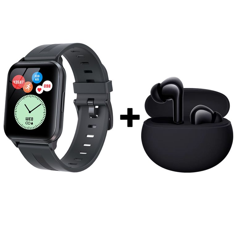 Audífonos Bluetooth Redmi Buds 4 Active y Reloj Inteligente Y79