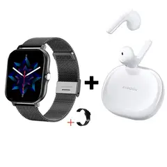 XIAOMI - Audífonos Bluetooth Air 3 SE y Reloj Inteligente Y13 - Negro