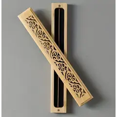 GENERICO - QUEMADOR PORTA INCIENSO CAJA DE MADERA