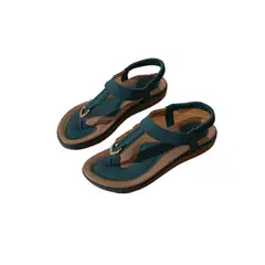 TIOZONEY - Sandalias planas con suela blanda