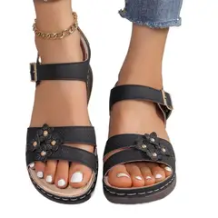 TIOZONEY - Sandalias informales para mujer