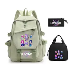 TIOZONEY - Juego de mochila escolar Kpop Las Guerreras K-pop Huntrix Cazadoras de demonios