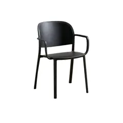 GENERICO - Silla de comedor Stool Negro