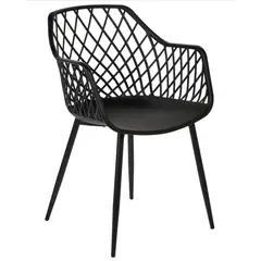 GENERICO - Silla de comedor Moderna Negro