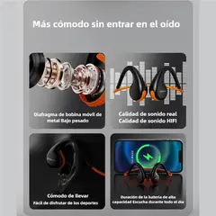 LENOVO - Audífonos de conducción ósea X7 Negro