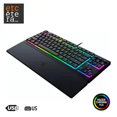 RAZER - Teclado gaming Ornata V3 TKL US Chroma