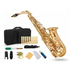 U BUY - Saxofón Alto Mi Bemol Con Accesorios