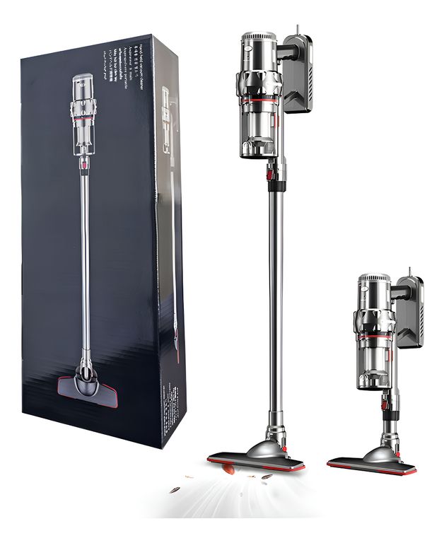 Aspiradora Vertical Filtro 18000kpa Soporte Pared