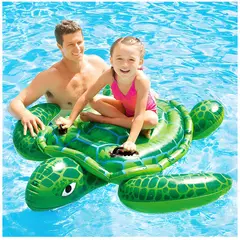 GENERICO - Flotador Inflable Tortuga Verde para Piscina y Playa