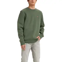 LEVIS - Polerón Hombre Core Crew Verde