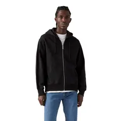 LEVIS - Polerón Hombre Authentic Full Zip Negro