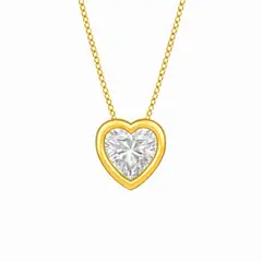 GENERICO - Collar Azzia Waterproof Corazon Circon