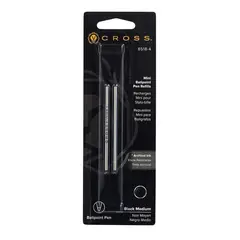 CROSS - Pack Repuestos Mini Bolígrafo Negro Mediano