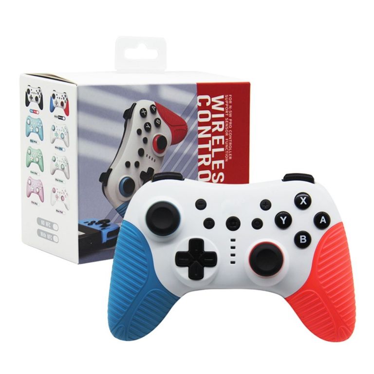 Mando Joystick Control Pro Inalámbrico para PC Switch OLED Lite - Función Turbo Giroscopio y Vibración