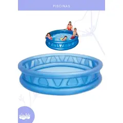 INTEX - Piscina inflable con barras 188x46cm