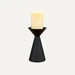 LAR DANIELSEN - Set de 3 Candelabros minimalista negros