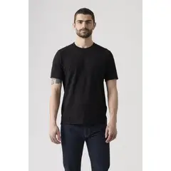 LEVIS - Polo Hombre Icon Tee Negro
