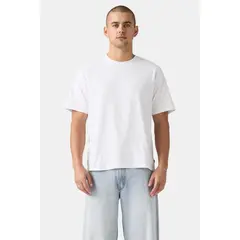 LEVIS - Polo Hombre Cropped Boxy T3 Blanco