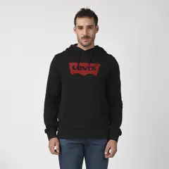 LEVIS - Polerón Hombre Graphic Po Hoodie Negro