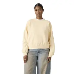 LEVIS - Polerón Mujer Vintage Boxy Sweatshirt Beige