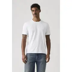 LEVIS - Polo Hombre Icon Tee Blanco
