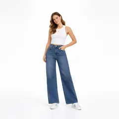 COTTON'S JEANS - JEAN WIDE LEG PARA MUJER COTTONS JEANS ALIA
