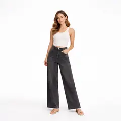 COTTON'S JEANS - JEAN PALAZZO PARA MUJER COTTONS JEANS ANAHÍ