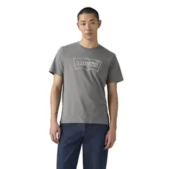 LEVIS - Polo Hombre Graphic Crewneck Tee Gris
