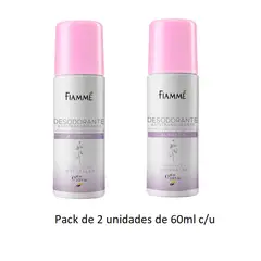 GENERICO - Desodorante roll on Antitranspirante Algodón- Fiammé