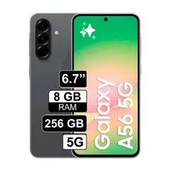 SAMSUNG - GALAXY A56 5G 256GB 12GB RAM - NEGRO