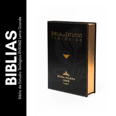 GENERICO - Biblia de Estudio Teológico RVR1960 Letra Grande