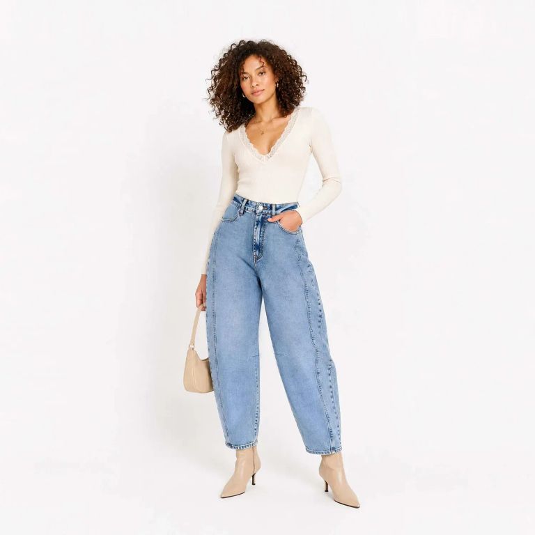 JEAN BALLOON COTTONS JEANS PARA MUJER ATENEA