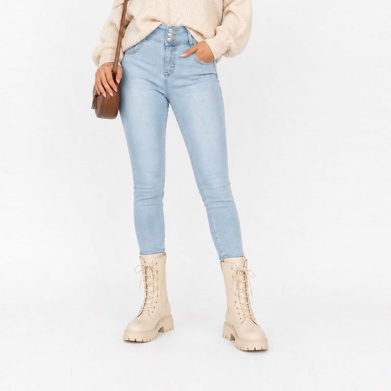 JEAN SLIM COTTONS JEANS PARA MUJER CARMINA