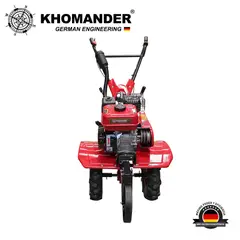 KHOMANDER - MOTOCULTIVADOR GASOLINERO 75HP CON ACCESORIOS -